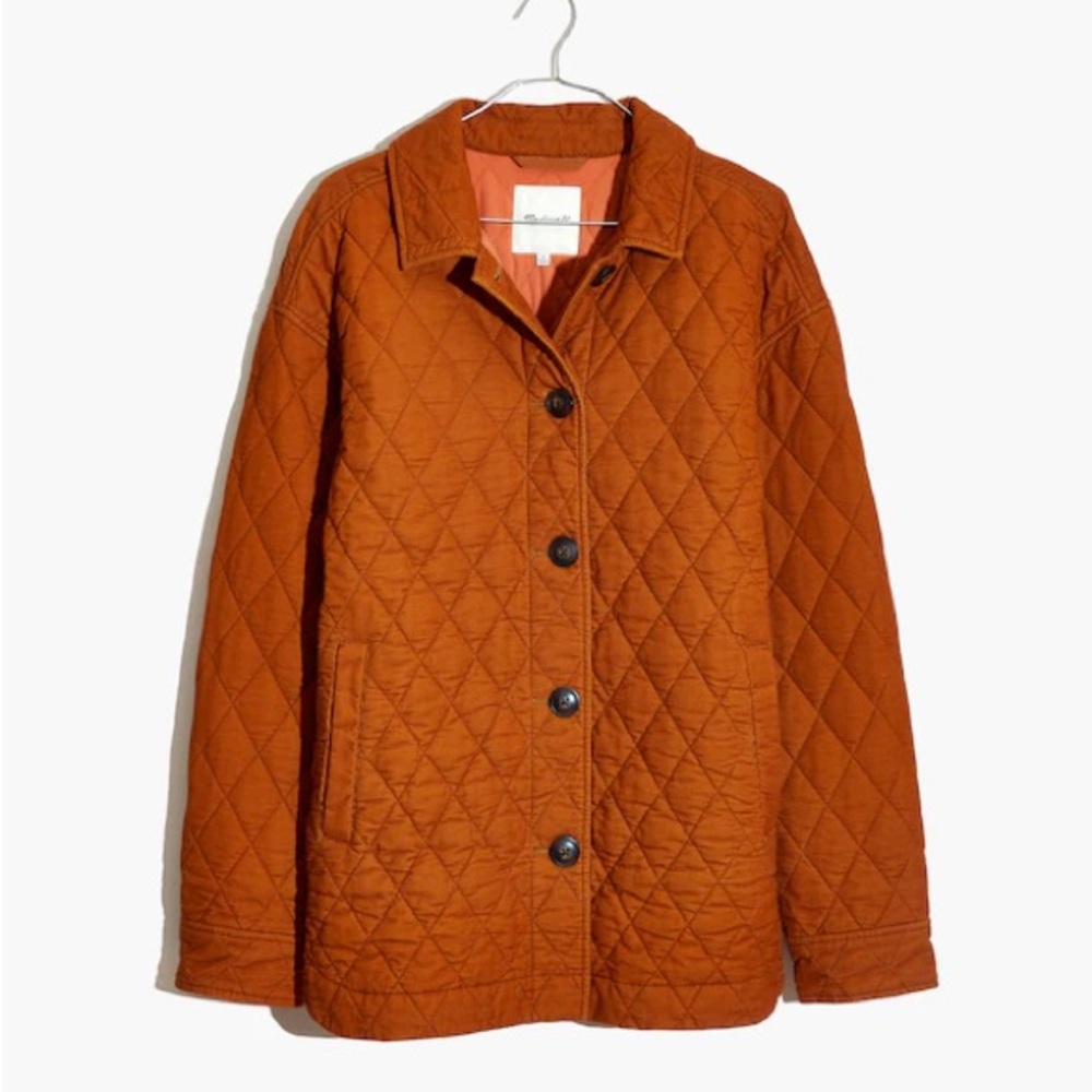 Madewell Quilted corduroy Walton Jacket